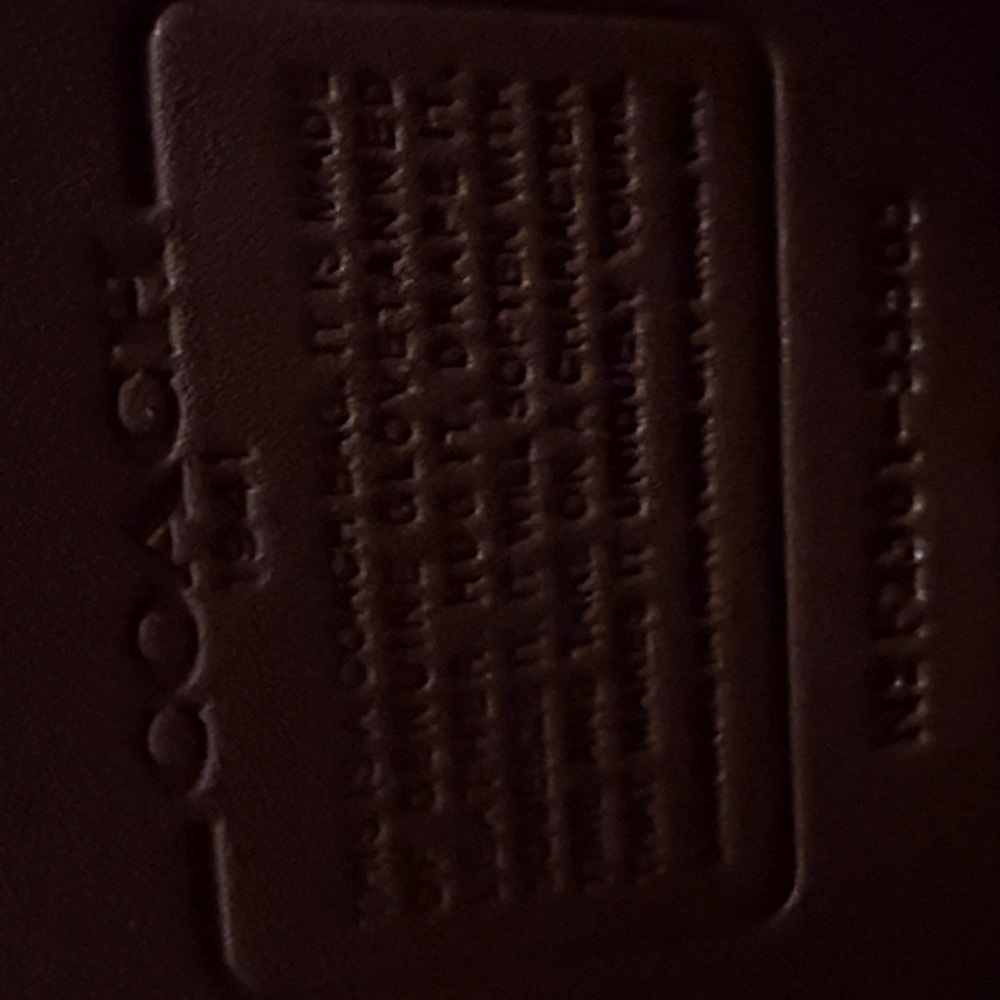 Coach Tan Leather Men's Briefcase - Picture 6 of 8